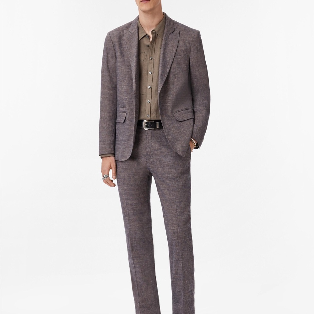 Mercer Slim Fit Men’s Pants Size 34W 30L Sons of  Intrigue Gray.